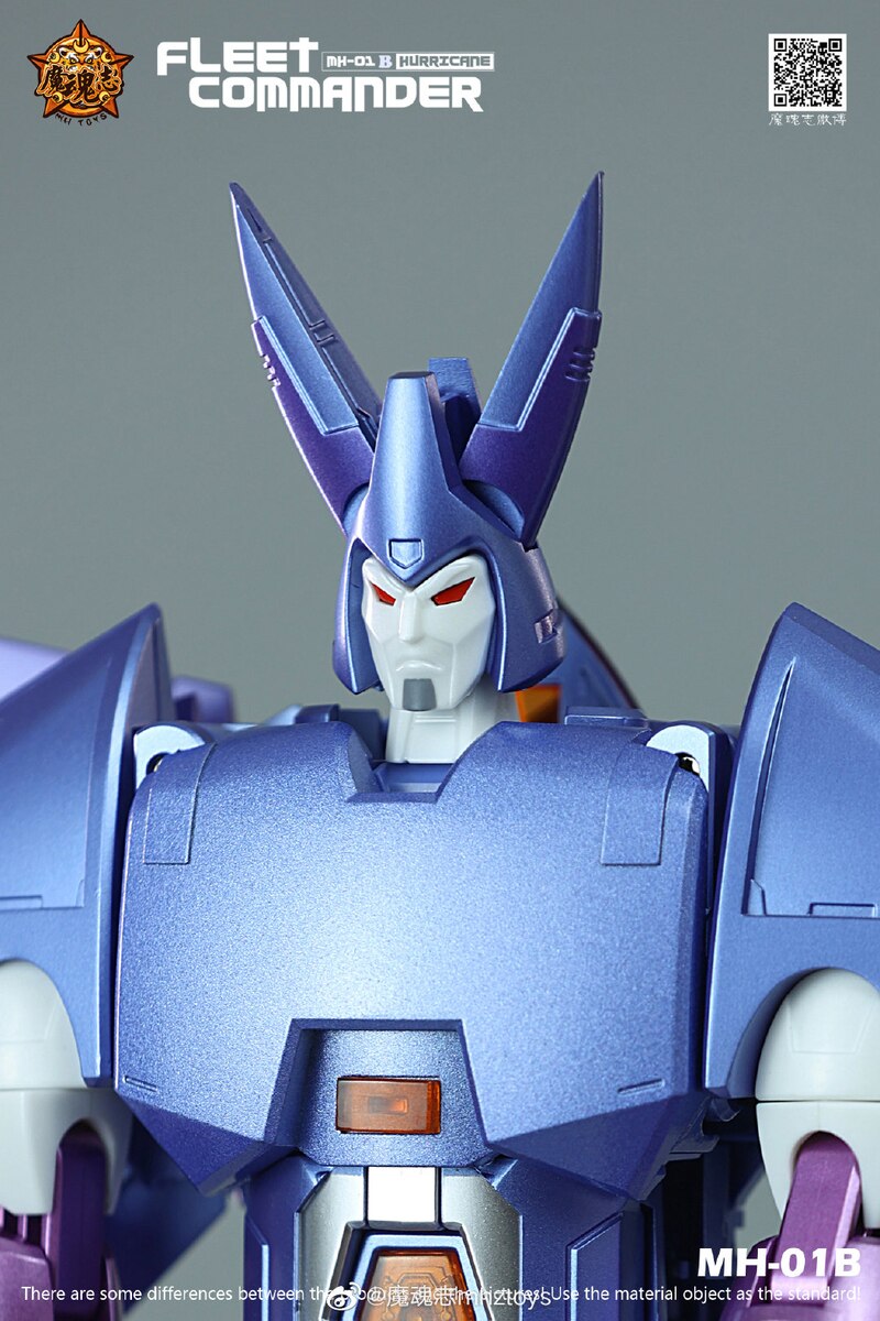 MH Toys MH-01B Hurricane Demon Spirit Blue (Cyclonus) Images